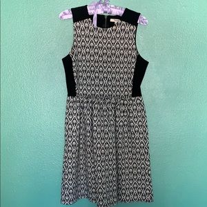 Madewell Dress Black and White Pattern. Size Small